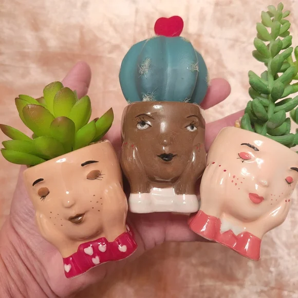 Kohl's Celebrate Together™ Valentine's Day Artificial Succulent Planter 3-pieces - Picture 4 of 16